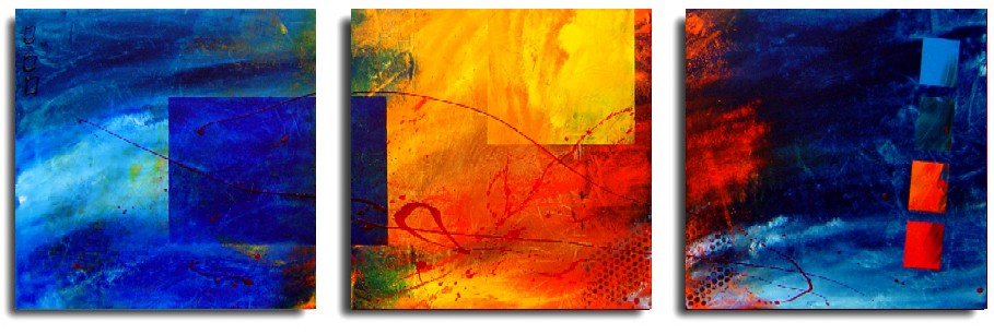 Dafen Oil Painting on canvas abstract -set206